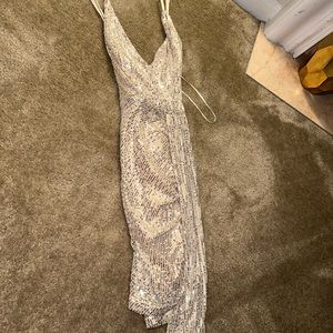 Sequence, spaghetti, strap, dress, size medium